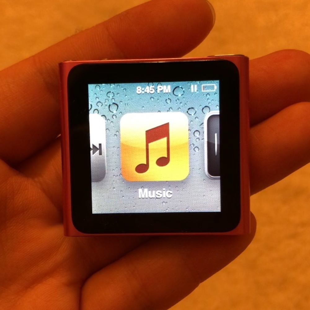 Pink iPod Nano (6th generation)